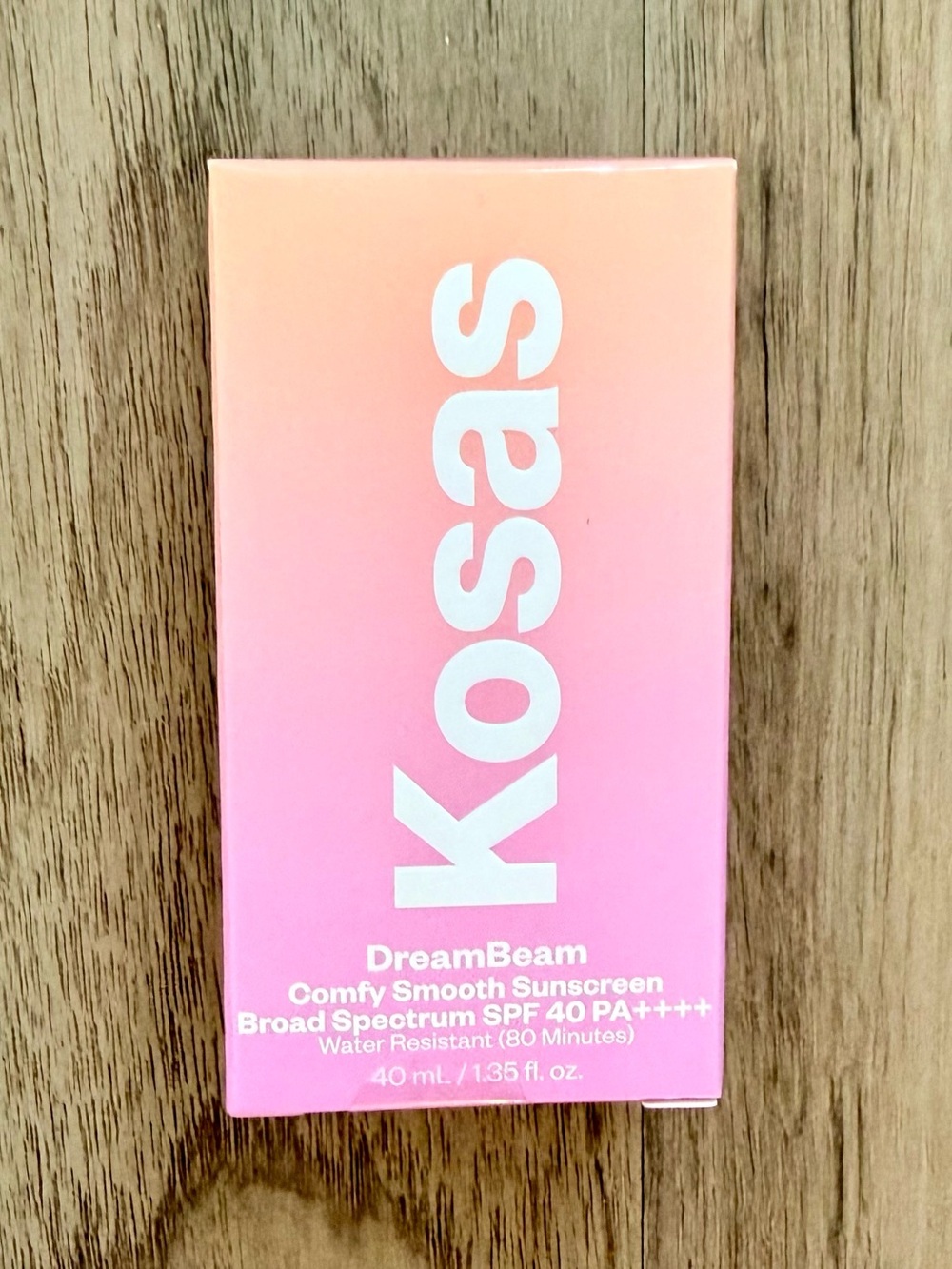 NWT Kosas DreamBeam SPF 40 PA Shade Original